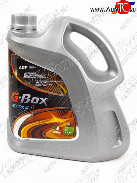 3 599 р. Масло трансмиссионное синтетическое G-BOX ATF DEX III 4л Декстрон 3 G-ENERGY 253651715  с доставкой в г. Пермь