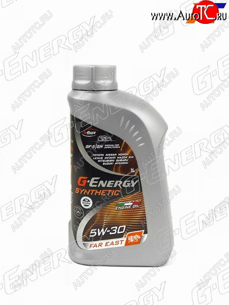 899 р. Масло моторное синтетическое G-Energy Synthetic Far East 5W-30 SN, GF-5 1л G-ENERGY 253142414  с доставкой в г. Пермь
