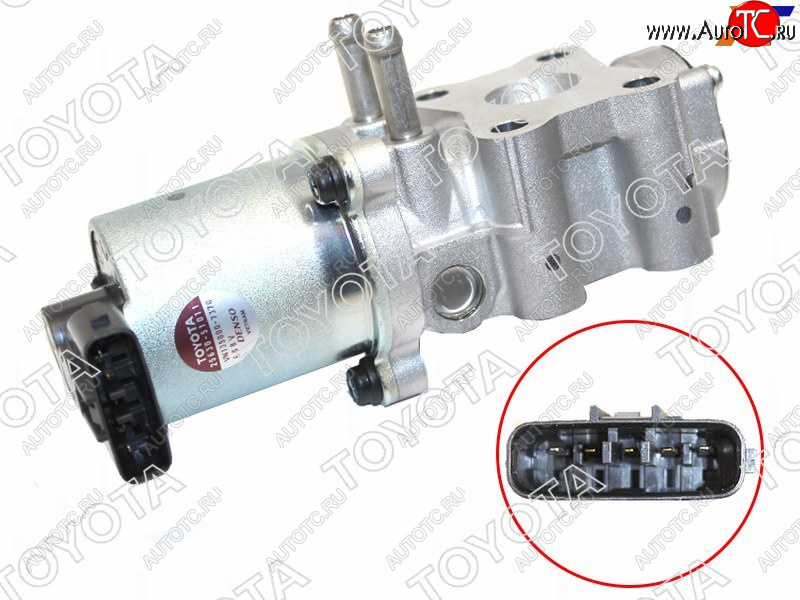 23 599 р. Клапан рециркуляции отработанных газов (EGR) TOYOTA LC 200LEXUS LX450D 1VD-FTV TOYOTA 25630-51011  с доставкой в г. Пермь