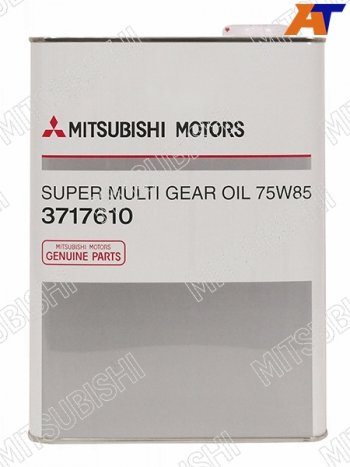5 799 р. Масло трансмиссионное MITSUBISHI SUPER MULTI 75W85 4Л. MITSUBISHI 3717610  с доставкой в г. Пермь. Увеличить фотографию 1