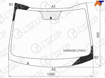 Стекло лобовое Kia Picanto 17- XYG 4455AGN LFW/X