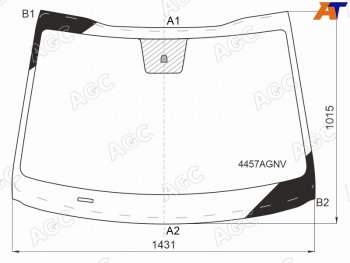 Стекло лобовое Kia Ceed 18-21 AGC 4457AGNV