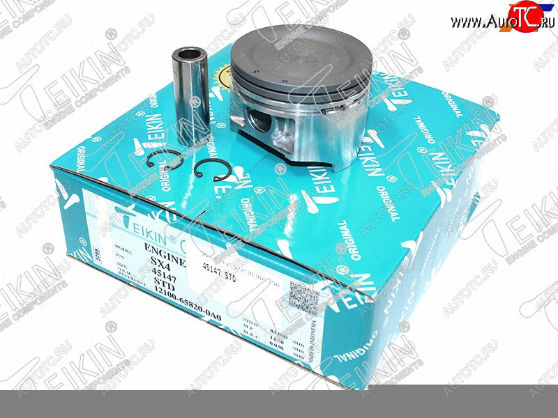 7 599 р. Комплект поршней с пальцами TEIKIN (J20A) Suzuki Grand Vitara JT 5 дверей дорестайлинг (2005-2008)  с доставкой в г. Пермь