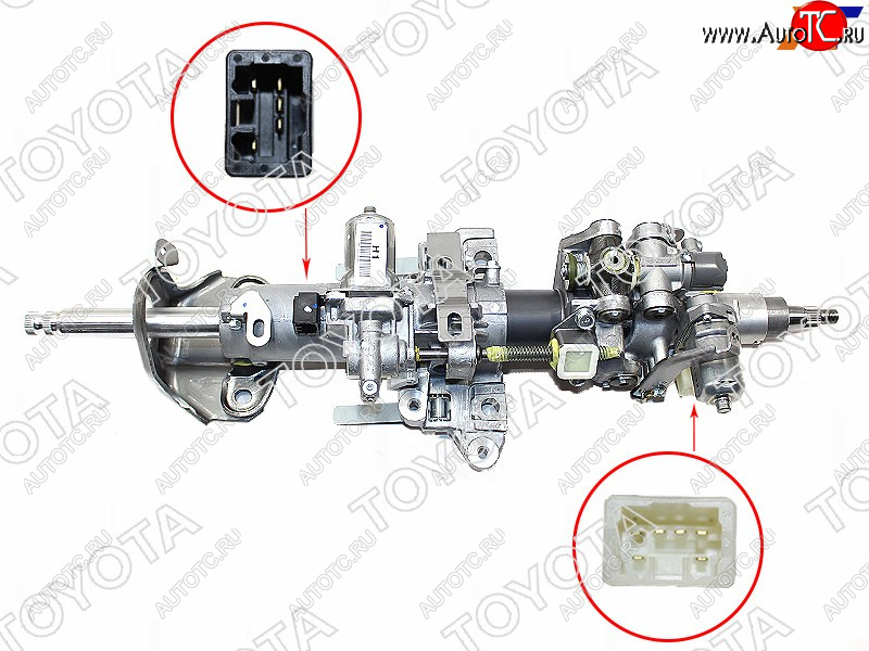 100 999 р. Колонка рулевая TOYOTA LAND CRUISER 200 07- (с регулировкой и памятью) TOYOTA 45810-60082  с доставкой в г. Пермь