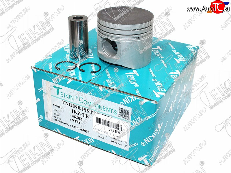 10 249 р. Поршень (к-т 4 шт без охлаждения) TOYOTA SURFPRADO 1KZ-TE 96- TEIKIN 46283 STD  с доставкой в г. Пермь
