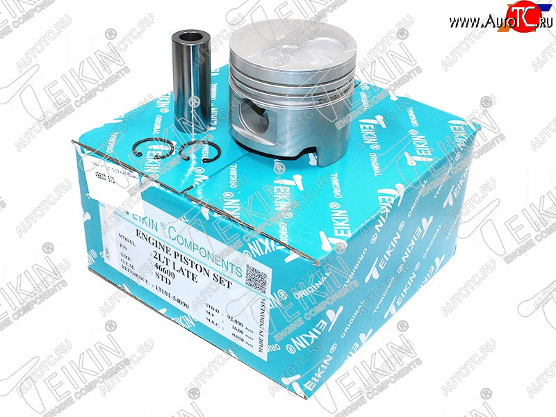 7 649 р. Поршень (к-т 4 шт без охлаждения) TOYOTA HIACEREGIUSACEHILUX 2L-T2L-TE 89-93 TEIKIN 46600 STD  с доставкой в г. Пермь