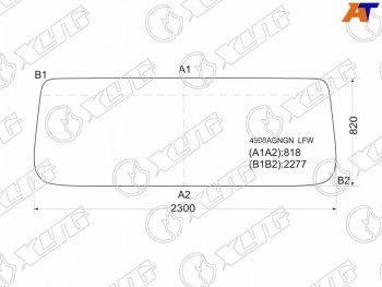 Стекло лобовое Man F-Series 86-  L-Series 86- XYG 4908AGNGN LFW