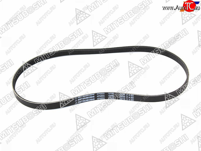 399 р. Ремень поликлиновой NISSAN QG18 V10Y11U14SR20 U14U13 (PS)SUBARU IMPEZA EJ15-20 (AC) TOYOTA 4E- MITSUBOSHI 4PK855  с доставкой в г. Пермь