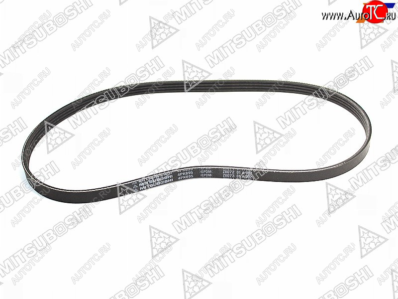 419 р. Ремень поликлиновой HONDA CR-V B20B (PS)SUBARU EJ20EJ25 FORESTER SF#SG# (AC)HYUNDAI GETZ 1.3 02- MITSUBOSHI 4PK895  с доставкой в г. Пермь