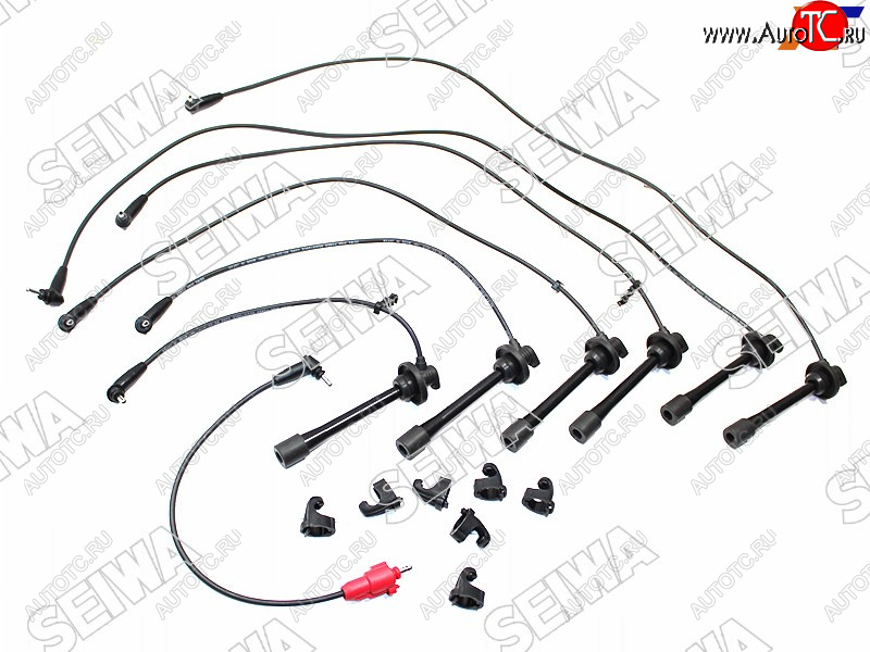 3 799 р. Провода высоковольтные TOYOTA LAND CRUISER FJ80FZJ80 1FZ-FE (кругл. резин.) SEIWA 50067  с доставкой в г. Пермь