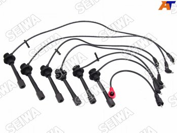 4 199 р. Провода высоковольтные TOYOTA  MARK2CHASER GX10# 96-01 1G-FE (кругл. резин.) SEIWA 50078  с доставкой в г. Пермь. Увеличить фотографию 1