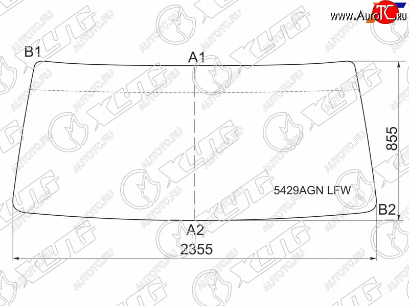 10 849 р. Стекло лобовое Mercedes-Benz Actros 96-  Foton Auman EST A (BJ4189) 22-  Sisu 6x2 00-  ГАЗ Валдай XYG 5429AGN LFW  с доставкой в г. Пермь