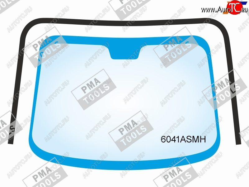 1 299 р. Молдинг лобового стекла (П-образный) PMA                  Nissan Note 1 E11 рестайлинг (2008-2013)  с доставкой в г. Пермь