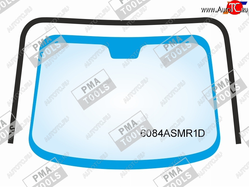 3 699 р. Молдинг лобового стекла PMA Nissan Qashqai 2 J11 дорестайлинг (2013-2019)  с доставкой в г. Пермь