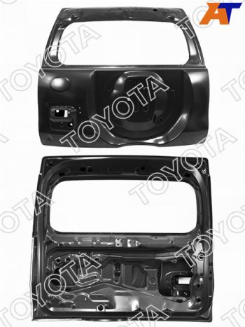 Дверь багажника (оригинал) TOYOTA Toyota Land Cruiser Prado  J150 (2017-2025) 2-ой рестайлинг, 3-ий рестайлинг