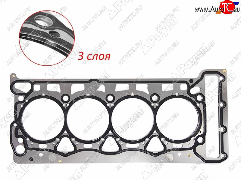 2 369 р. Прокладка ГБЦ A14NET PAYEN Chevrolet Cruze J308 универсал рестайлинг (2012-2015)  с доставкой в г. Пермь