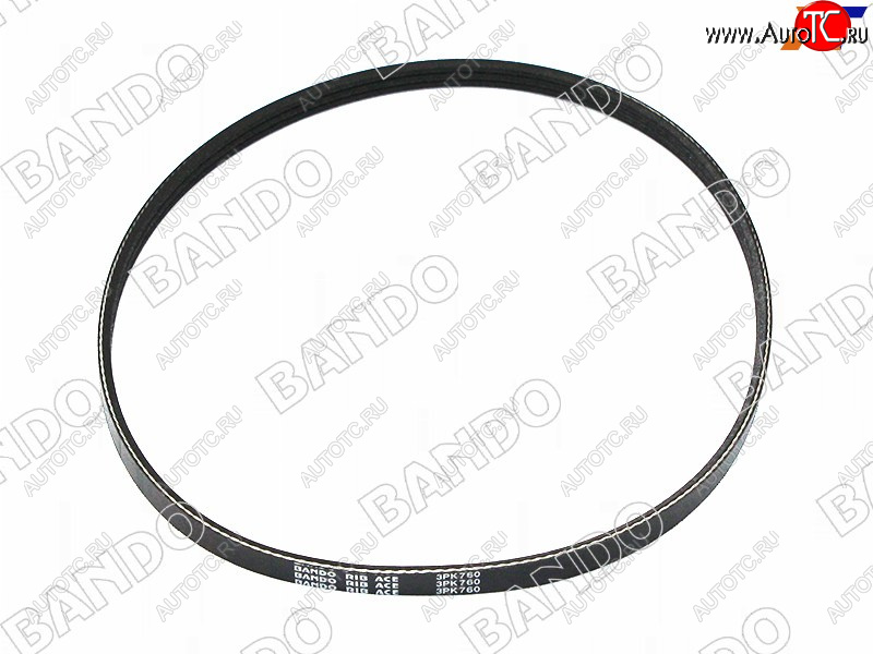 339 р. Ремень поликлиновой TOYOTA 3S#4S-FE (PS) ST19#ST21#ST20#SV4#SXA1#SXN1#SXM1# MAZDA CAPELLA GD BANDO 3PK760  с доставкой в г. Пермь