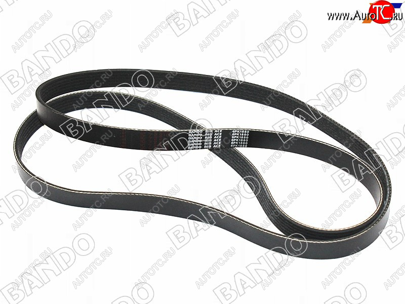 2 299 р. Ремень поликлин TOYOTA 1ZZFE ZCA2#ZZV50ZZT24# MITSUBISHI 4G69 AIRTREKOUTLANDER CU5W 03-06 BANDO 6PK1880  с доставкой в г. Пермь