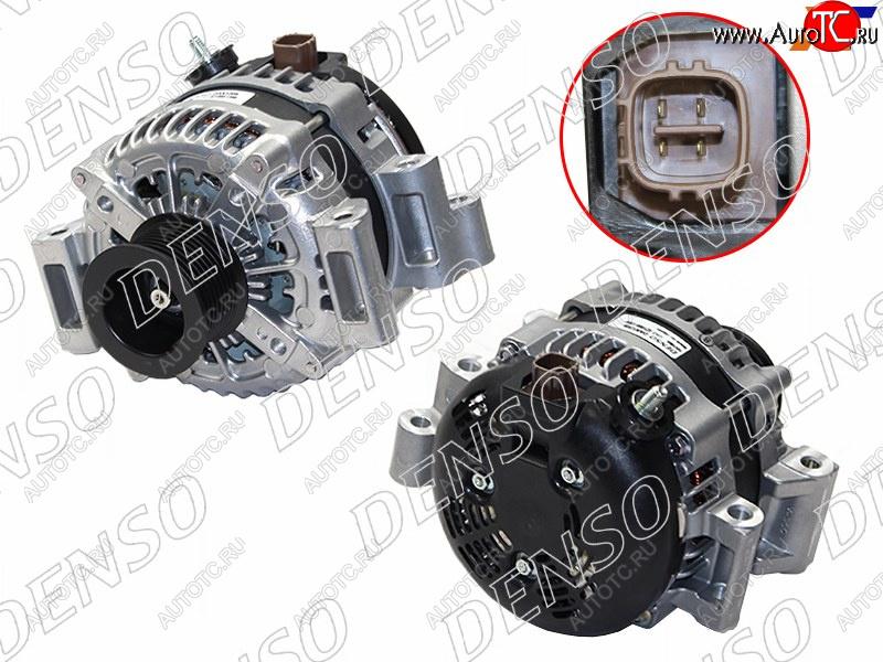 43 999 р. Генератор (12V/180A) DENSO Lexus LX570 J200 2-ой рестайлинг (2015-2022)  с доставкой в г. Пермь