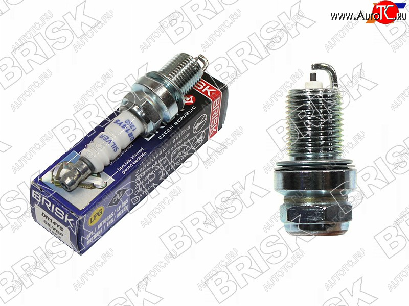 293 р. Свеча зажигания AUDI A1A3A4A5A6Q3Q5VW GOLFJETTAPASSATTIGUAN (SILVER) BRISK DR14YS  с доставкой в г. Пермь