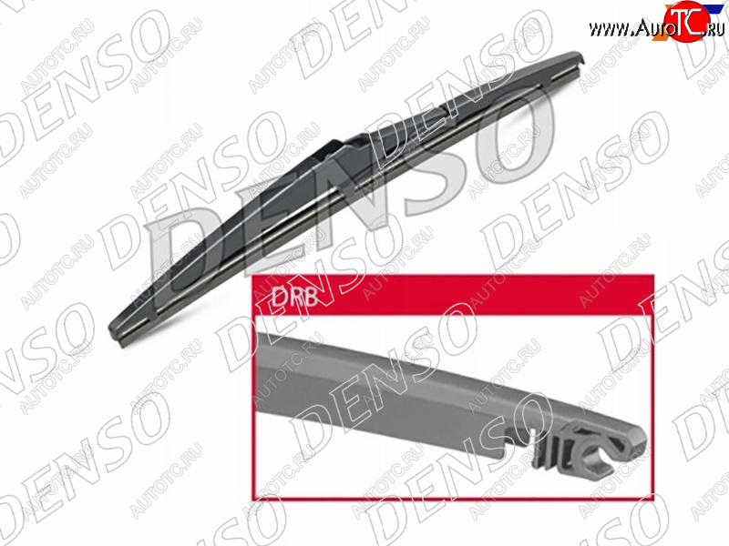 1 699 р. Щетка стеклоочистителя задняя (Каркасная 14 (350мм))                                                DENSO DRB-035  с доставкой в г. Пермь