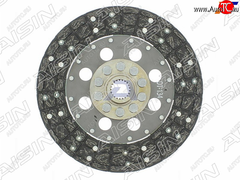 9 849 р. Диск сцепления TOYOTA HIACEHILUX SURFLAND CRUISER PRADO 1KZTE 93- AISIN DT-134  с доставкой в г. Пермь