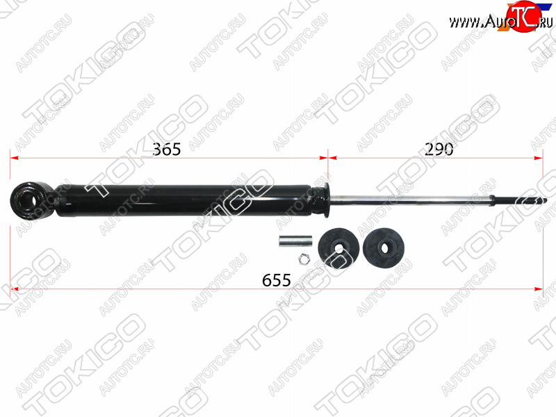 5 999 р. Стойка задняя LH=RH TOKICO Opel Agila B (2007-2014)  с доставкой в г. Пермь