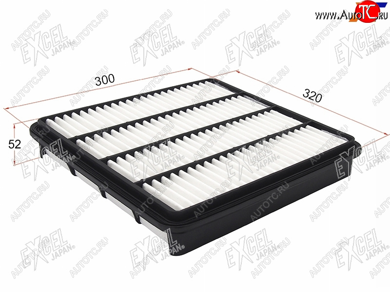 1 299 р. Фильтр воздушный EXCEL JAPAN  Lexus LX570  J200 (2007-2022), Toyota Land Cruiser  200 (2007-2021)  с доставкой в г. Пермь