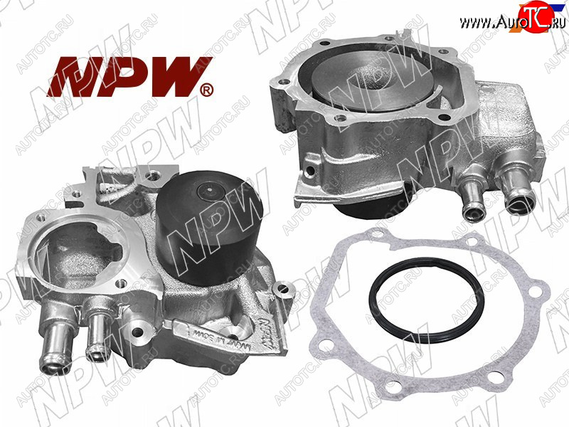 7 649 р. Насос водяного охлаждения с прокладкой NPW Subaru Forester SG рестайлинг (2005-2008)  с доставкой в г. Пермь