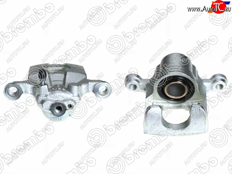 11 449 р. Суппорт тормозной задний правый(без скобы) BREMBO Nissan Juke 1 YF15 дорестайлинг (2010-2014)  с доставкой в г. Пермь