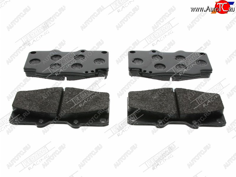 3 899 р. Колодки тормозные FERODO (передние) Toyota Hilux AN10,AN20 дорестайлинг (2004-2008)  с доставкой в г. Пермь
