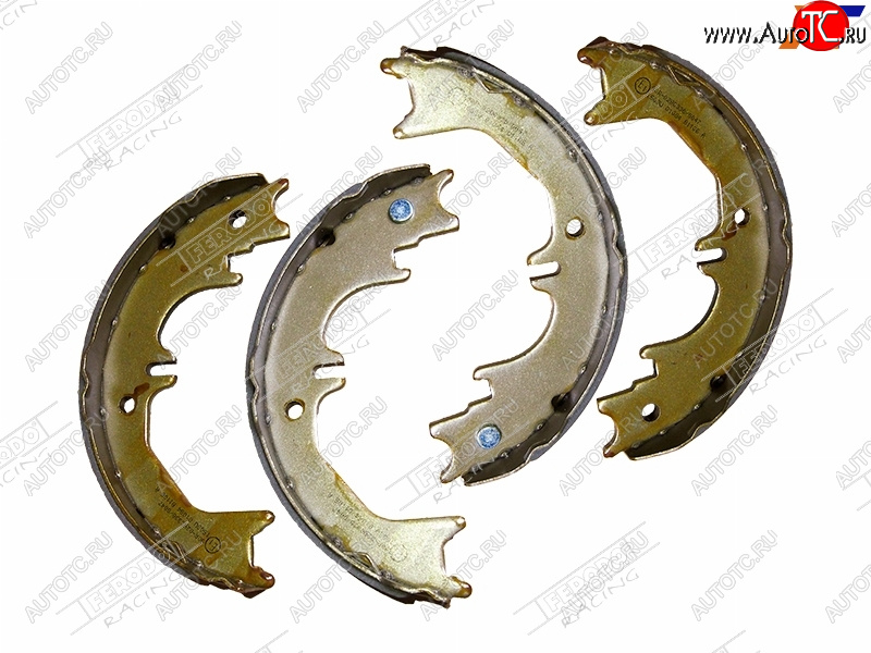 5 899 р. Колодки барабанные задние RH-LH SAT Toyota Land Cruiser 100 2-ой рестайлинг (2005-2007) (комплект 4шт)  с доставкой в г. Пермь