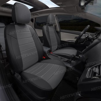 13 649 р. Чехлы сидений (экокожа/алькантара, 40/60) Автопилот  BMW 5 серия  E60 (2003-2010) седан дорестайлинг, седан рестайлинг  с доставкой в г. Пермь. Увеличить фотографию 7