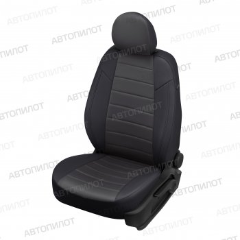 Чехлы сидений (экокожа/алькантара, 50/50) Автопилот Toyota RAV4 CA20 5 дв. дорестайлинг (2000-2003)