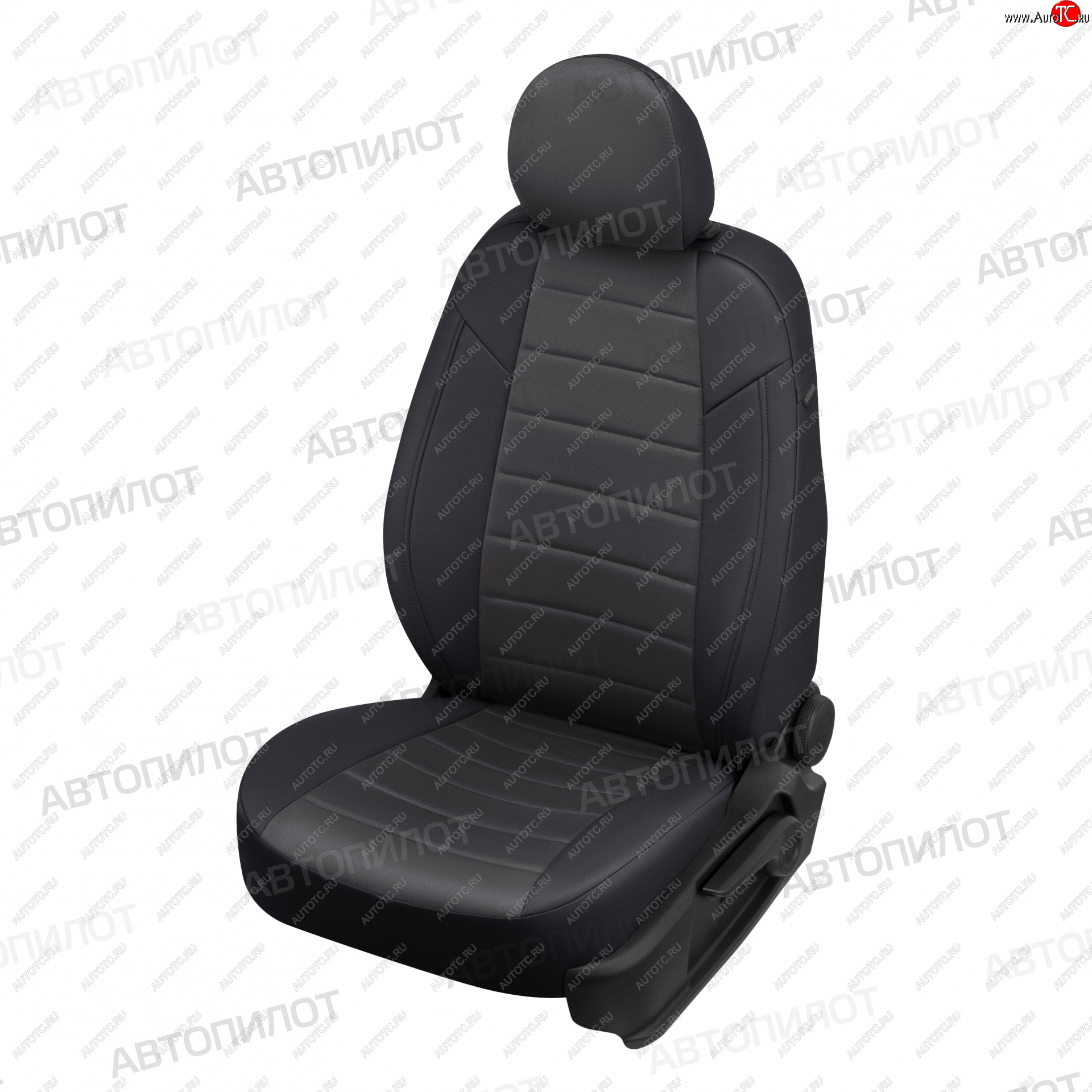 8 249 р. Чехлы сидений (экокожа/алькантара, 14-16) Автопилот  Chevrolet Niva  2123 (2009-2020), Лада 2123 (Нива Шевроле) (2009-2020) (черный/темно-серый)  с доставкой в г. Пермь