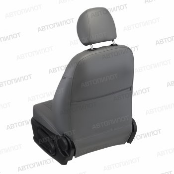 14 249 р. Чехлы сидений (экокожа) Автопилот Ромб  Chevrolet Rezzo (2000-2008) (серый)  с доставкой в г. Пермь. Увеличить фотографию 5