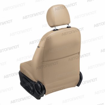 14 249 р. Чехлы сидений (экокожа) Автопилот Ромб  Chevrolet Rezzo (2000-2008) (темно-бежевый)  с доставкой в г. Пермь. Увеличить фотографию 5