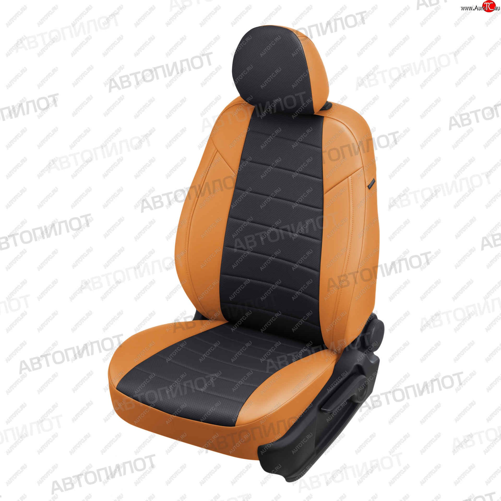 13 649 р. Чехлы сидений (экокожа) Автопилот  CITROEN C4 (2004-2011)  дорестайлинг, хэтчбэк 5 дв.,  рестайлинг, хэтчбэк 5 дв. (оранж/черный)  с доставкой в г. Пермь