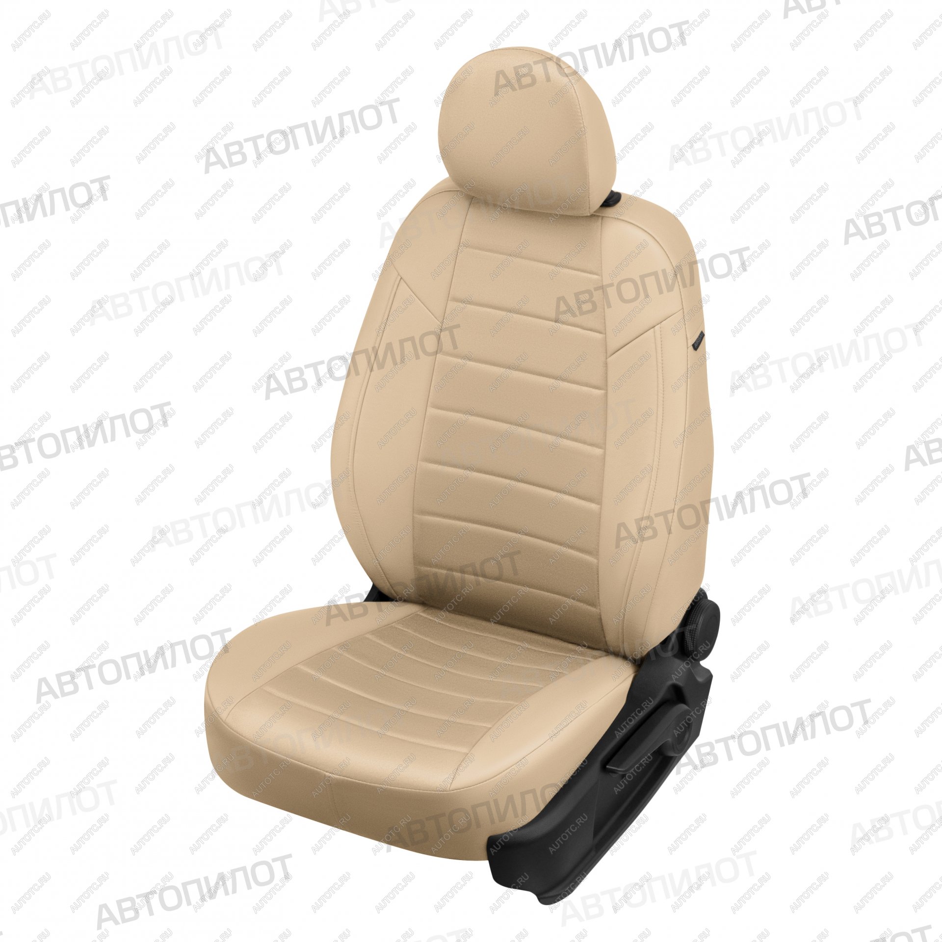 7 699 р. Чехлы на сиденья Алькантара (2 места экокожа) Автопилот Ford Tourneo (2003-2013) (бежевый)  с доставкой в г. Пермь