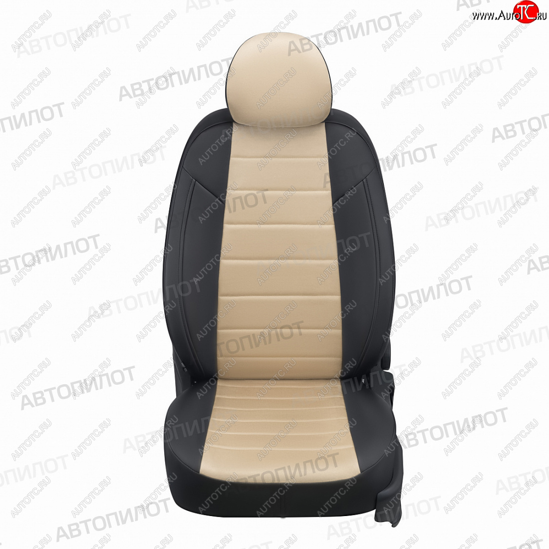 13 849 р. Чехлы сидений (экокожа, Comfort) Автопилот  Haval H9 (2019-2021) 2-ой рестайлинг (черный/бежевый)  с доставкой в г. Пермь