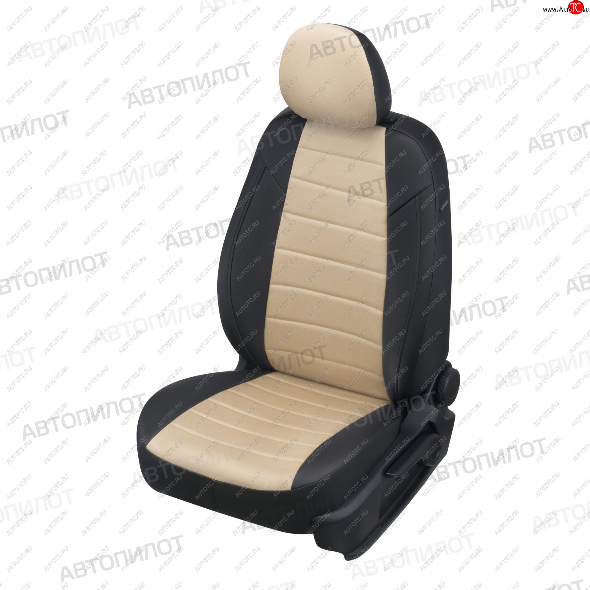 8 349 р. Чехлы сидений (экокожа/алькантара, 3 места) Автопилот  Hyundai HD-72 - HD78 (черный/бежевый)  с доставкой в г. Пермь