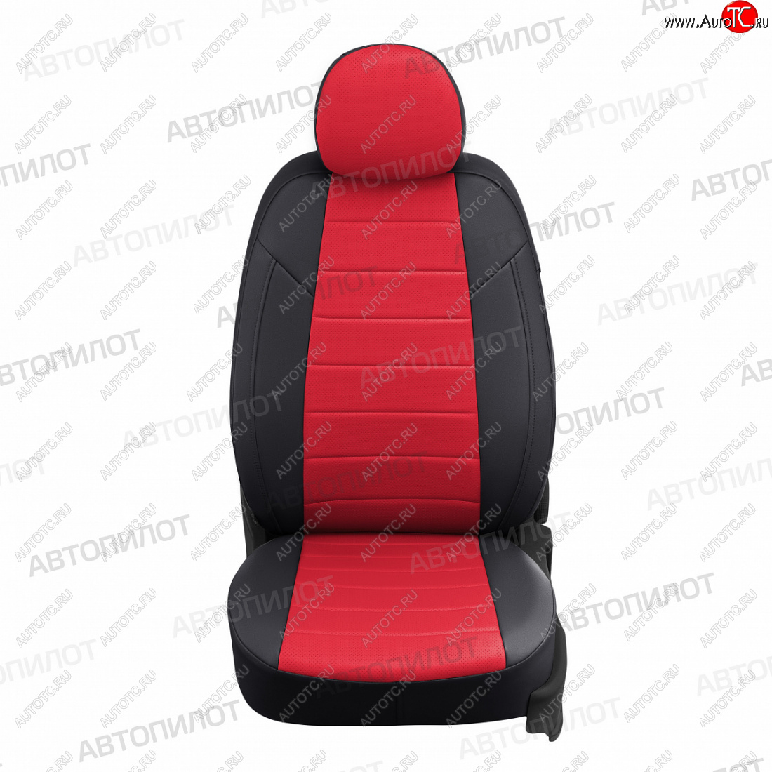 13 649 р. Чехлы сидений (экокожа) Автопилот  Hyundai Matrix  1 FC (2001-2010) дорестайлинг, 1-ый рестайлинг, 2-ой рестайлинг (черный/красный)  с доставкой в г. Пермь
