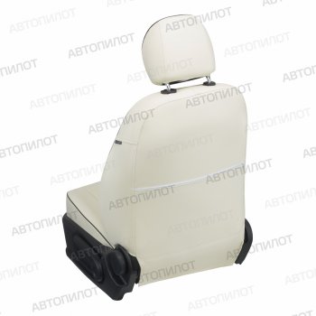 13 649 р. Чехлы сидений (экокожа) Автопилот Hyundai Terracan HP дорестайлинг (2001-2004) (белый)  с доставкой в г. Пермь. Увеличить фотографию 3