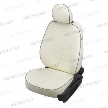 13 649 р. Чехлы сидений (экокожа) Автопилот Hyundai Terracan HP дорестайлинг (2001-2004) (белый)  с доставкой в г. Пермь. Увеличить фотографию 5