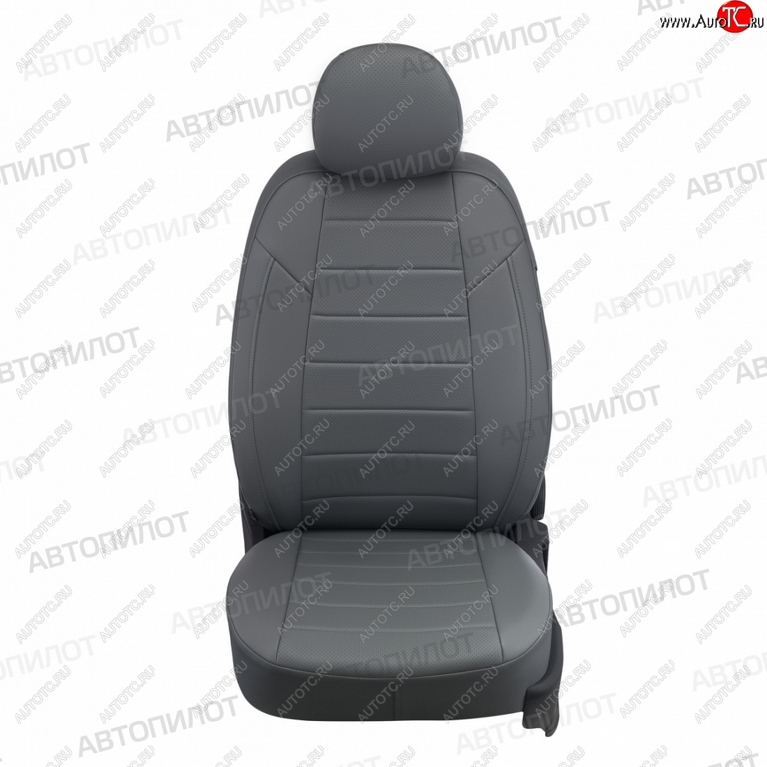 13 649 р. Чехлы сидений (экокожа) Автопилот  Hyundai Tucson  TL (2015-2021) дорестайлинг, рестайлинг (серый)  с доставкой в г. Пермь