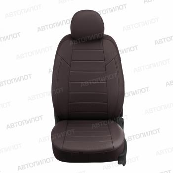 8 399 р. Чехлы на сиденья Экокожа (раздельн. 40/60 экокожа) Автопилот  Renault Kaptur (2016-2025) дорестайлинг, рестайлинг (шоколад)  с доставкой в г. Пермь. Увеличить фотографию 4