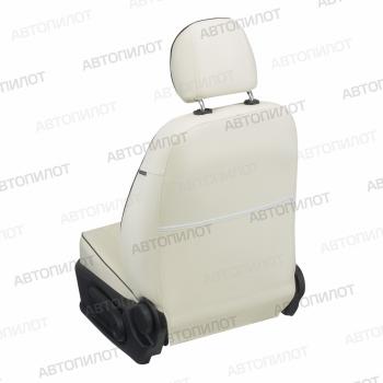 14 449 р. Чехлы на сиденья Ромб (к. Comfort Luxe экокожа) Автопилот  Уаз Патриот ( 23632,  3163 5 дв.) (2016-2025) 2-ой рестайлинг пикап, 2-ой рестайлинг (белый)  с доставкой в г. Пермь. Увеличить фотографию 4