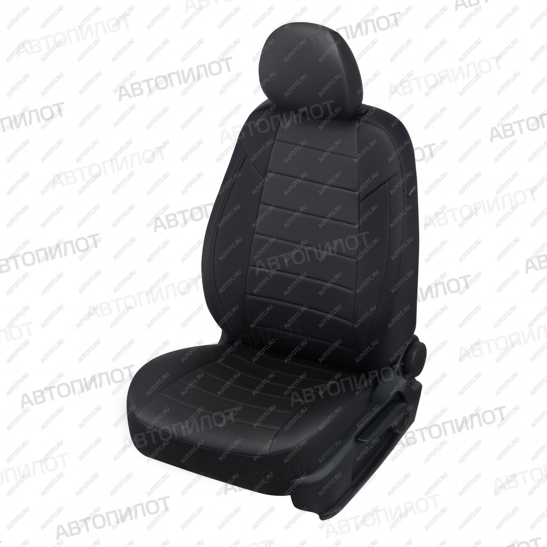 8 249 р. Чехлы на сиденья Экокожа (раздел. 40/60 экокожа) Автопилот Volvo XC40 (2017-2022) (черный)  с доставкой в г. Пермь