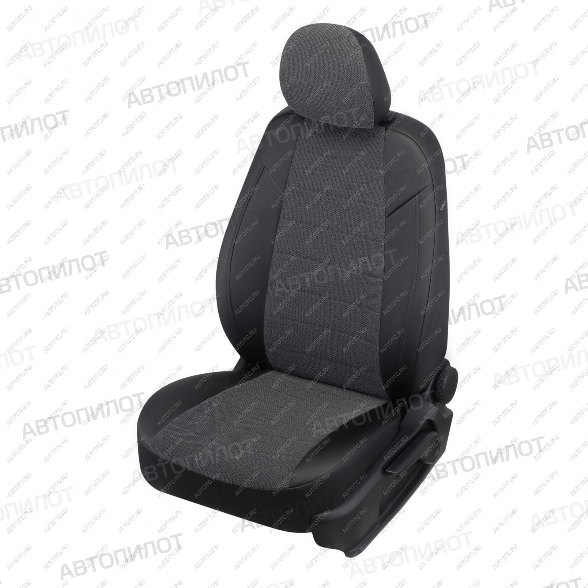 13 649 р. Чехлы на сиденья Велюр (раздел. 40/60 экокожа) Автопилот Volvo XC40 (2017-2022) (черный)  с доставкой в г. Пермь