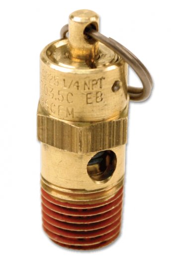 799 р. Клапан предохранительный VIAIR 145 PSI, 14M Viair 92145  с доставкой в г. Пермь. Увеличить фотографию 1